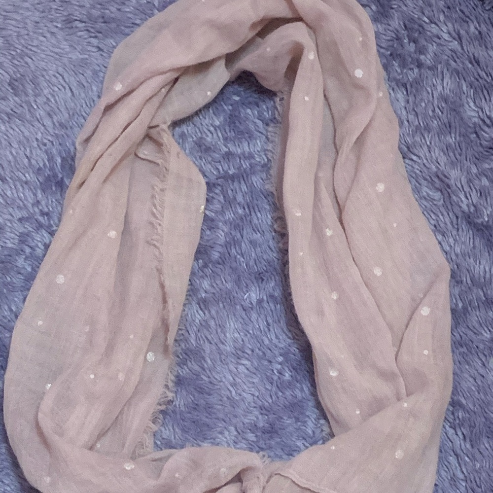 Purple scarf